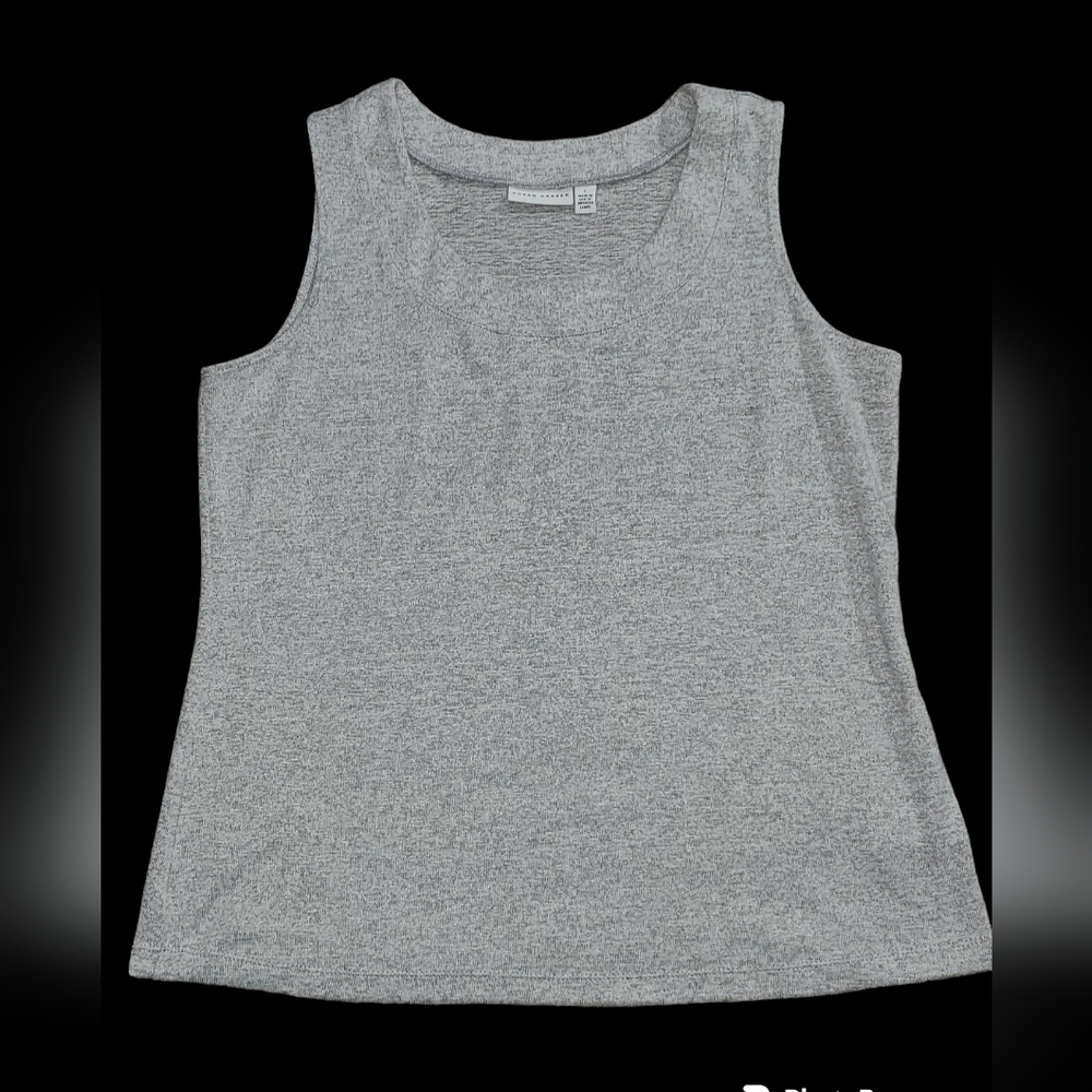 Susan Graver soft‎ gray tank L